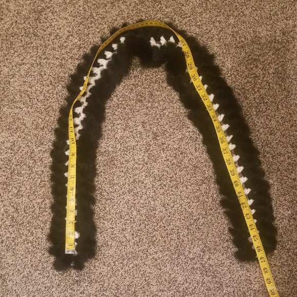 Rabbit fur scarf - Picture 3 of 4